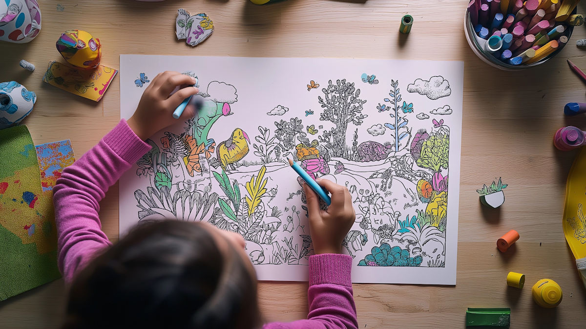 To Color In For Children Coloring Your Day - Free Printable Coloring Pages for Kids & Adults
