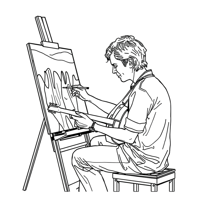 Arts & Music coloring pages