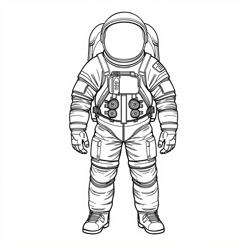 Science & Space coloring pages