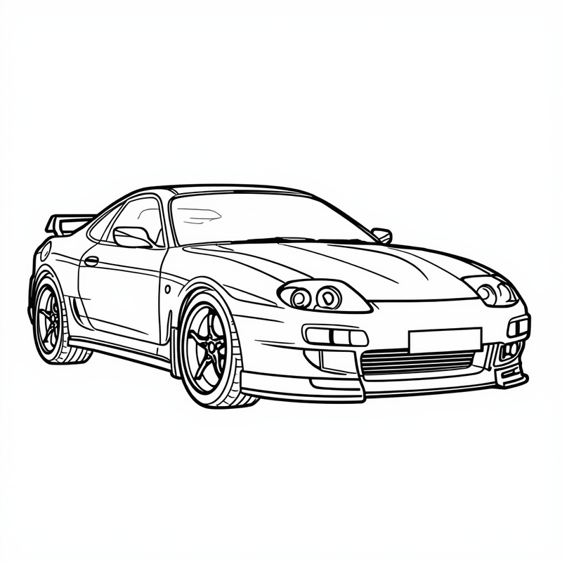 Cars coloring pages