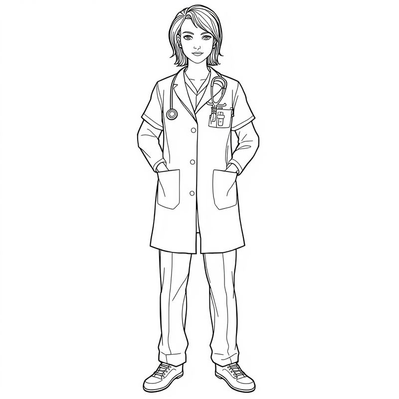 Medical coloring pages
