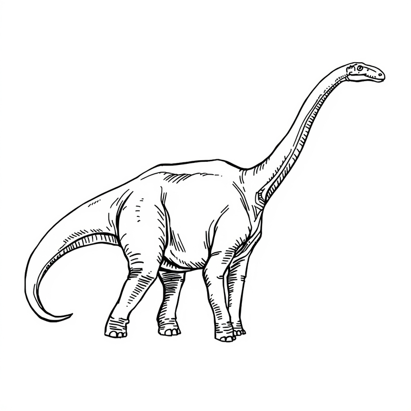 Sauropods coloring pages