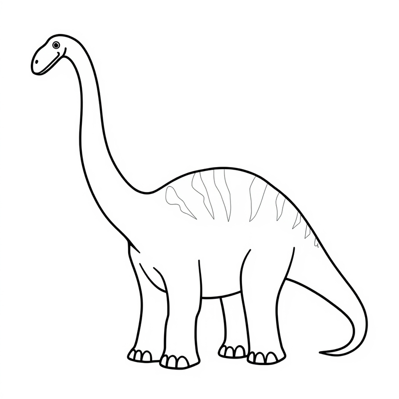 Spinosaurus 4 - free printable coloring page