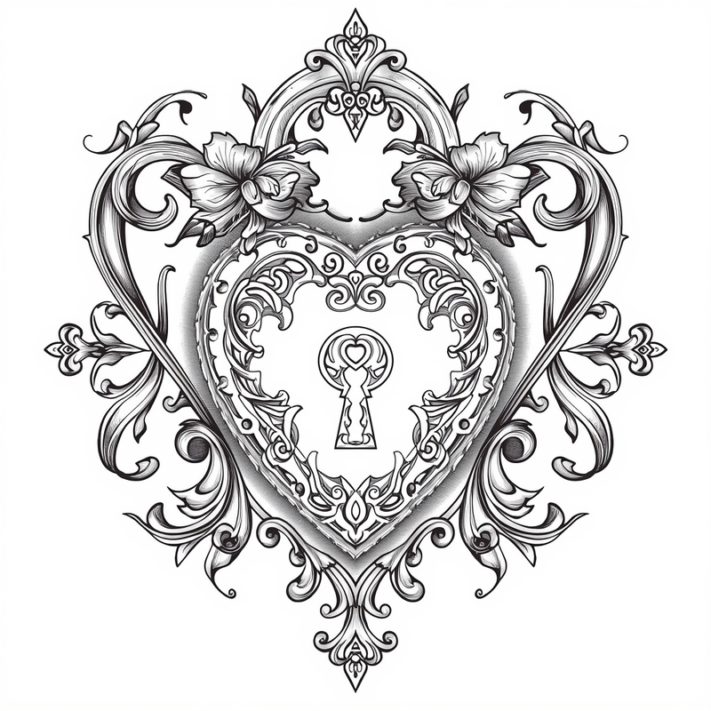 Valentine 12 - free printable coloring page