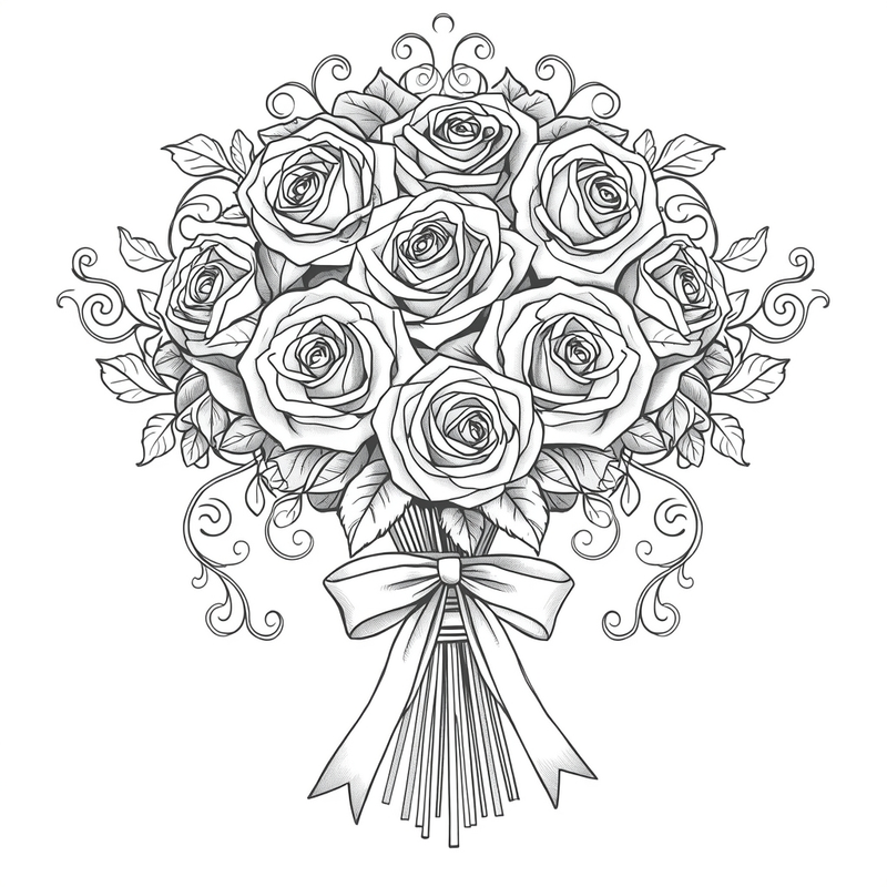Valentine's Day coloring pages